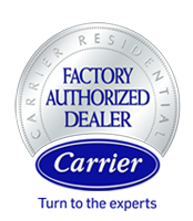 Carrier Factory Authorized Dealer graphic